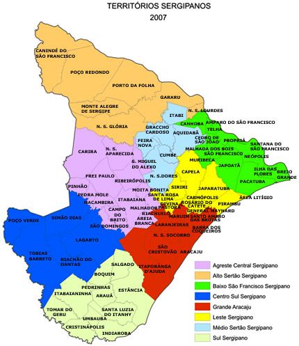 De quem é esse território? Oito municípios de Sergipe passam por atualização nos limites