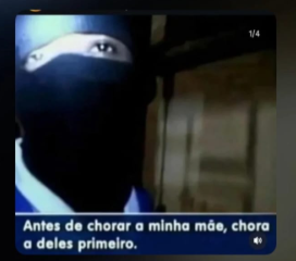 Deivid, conhecido como "Magnata", havia postado em suas redes sociais: "Antes de chorar a minha mãe, chora a dele primeiro"