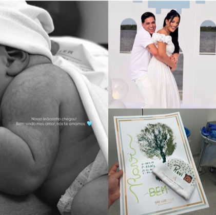 Ravi chega “No 12”: Natanzinho Lima anuncia nascimento do primeiro filho