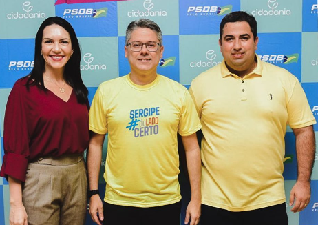 PSDB de Alessandro, Cidadania de Milton e Podemos de Danielle farão convenção em 30 de julho