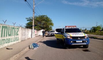 Em Aracaju, motociclista morre ao se chocar em muro