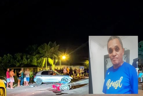 Idoso morre após colisão envolvendo motocicleta e carro em Lagarto