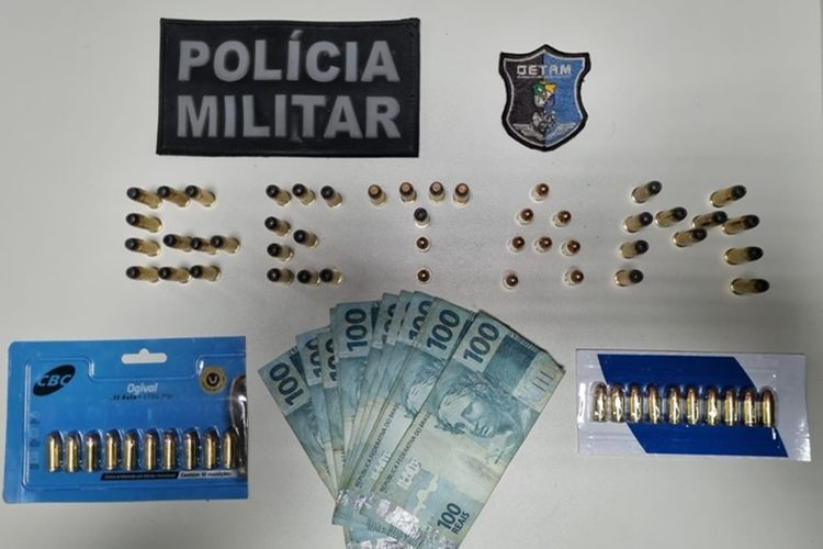 Homens São Presos Por Porte Ilegal De Arma De Fogo E De Munições Em