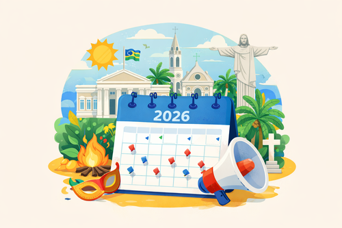 Governo de Sergipe divulga calendário de feriados e pontos facultativos para 2026