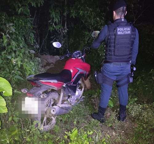 PM recupera motocicleta minutos após roubo em Itabaiana
