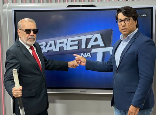 Estreia nesta segunda-feira (10/11), ao meio-dia, o programa “Bareta na TV”, na tela da TV Itnet!