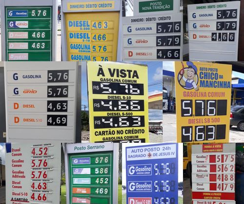 Saiba quanto custa o litro da gasolina hoje nos postos de Itabaiana
