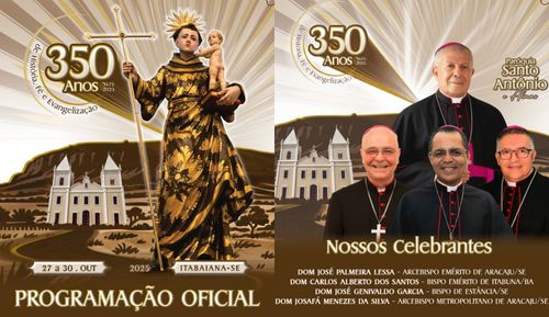 Itabaiana celebra 350 anos da Paróquia Santo Antônio e Almas com show do padre Antônio Maria