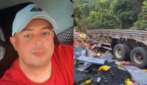 Acidente entre carreta e veículo do Mercado Livre deixa dois mortos na Bahia