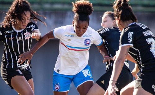 Brasileirão Feminino: Bahia e Corinthians se enfrentam pelas quartas no Batistão neste sábado