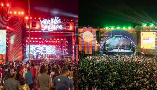 Abaís e Orla da Atalaia viram palco de grandes shows neste fim de semana