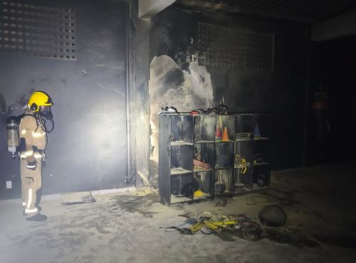 Corpo de Bombeiros atua rapidamente para controlar princípio de incêndio em academia de Aracaju
