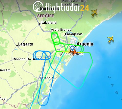 Voo da Gol com destino a Aracaju enfrenta dificuldades para pousar e atrasa mais de 1h30