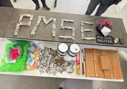 GETAM prende suspeito por tráfico de drogas e apreende mais de 6 kg de entorpecentes em Campo do Brito