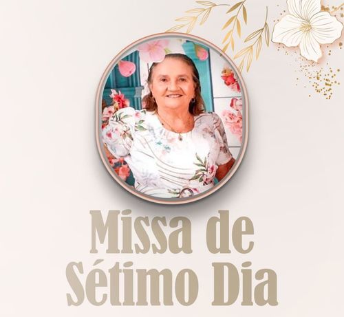 Missa de Sétimo Dia de Maria das Neves Cunha será celebrada nesta sexta-feira (26)