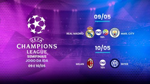 Manchester City x Real Madrid: SBT transmite jogo de ida da semifinal da  Champions League