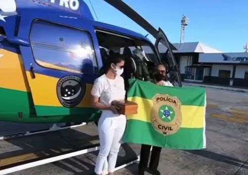 VÍDEO: cinzas do delegado Marcelo Hercos são lançadas ao mar, em Aracaju