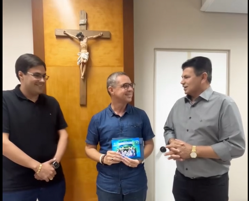 Valmir de Francisquinho convida governador Fábio Mitidieri para a Festa dos Caminhoneiros 2025