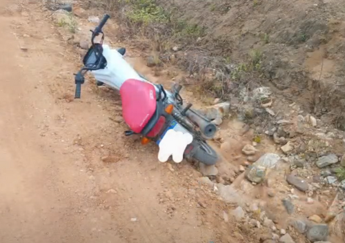 Motocicleta roubada em Campo do Brito é recuperada pelo Getam em Itabaiana