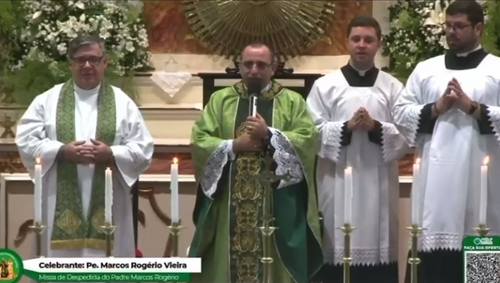 Padre Marcos Rogério se despede da Paróquia Santo Antônio e Almas após 7 anos e 6 meses de missão