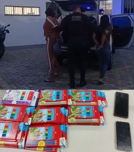 Duas mulheres são presas após furto de material escolar no Centro de Aracaju