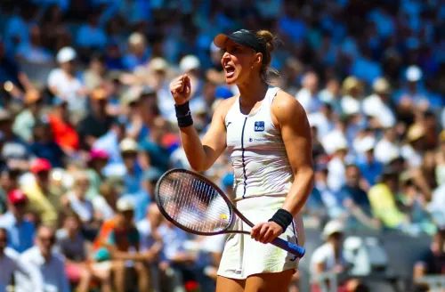 Bia Haddad vence espanhola e é 1ª brasileira nas quartas de Roland Garros em 55 anos