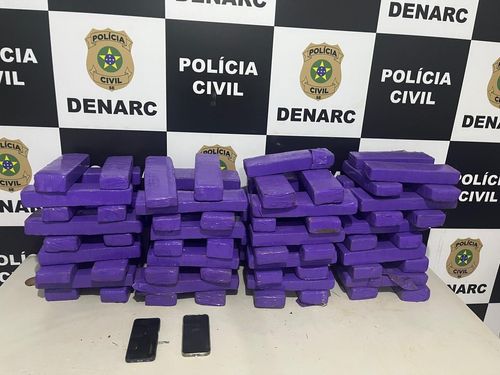 Denarc apreende 66 kg de maconha em operação entre Itabaiana e Aracaju