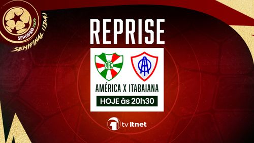 TV Itnet retransmitirá América x Itabaiana na íntegra nesta terça-feira