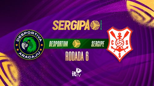 Desportiva Aracaju x Sergipe ao vivo e online: onde assistir, horário e escalações