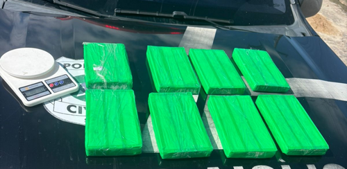 Ação integrada da Polícia Civil apreende 8 kg de cocaína em Lagarto