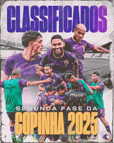 Falcon se classifica para segunda fase da Copa São Paulo de Futebol Júnior 2025