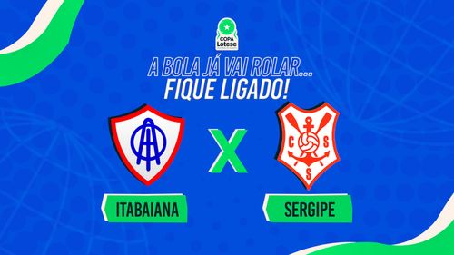 TV Itnet transmite ao vivo hoje o clássico Itabaiana x Sergipe pela Copa Lotese
