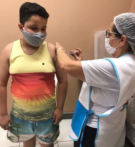 ITABAIANA: mais de 7 mil crianças já foram imunizadas contra o coronavírus. Vacinação continua