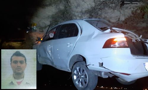 MOITA BONITA: condutor morre em capotamento de veículo na rodovia Francisco Teles de Mendonça
