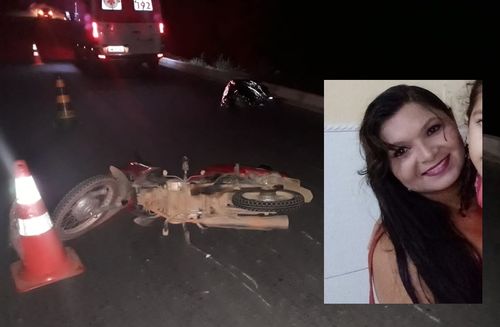 Uma pessoa morre e outra fica ferida em grave acidente com motocicleta em Ribeirópolis
