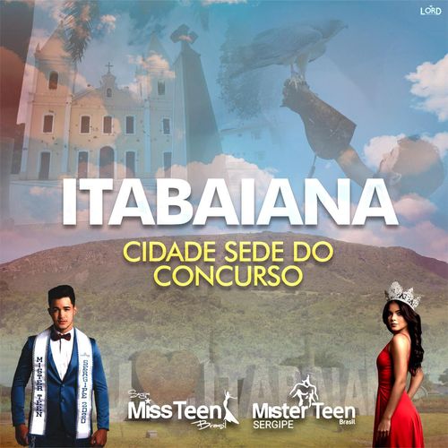Itabaiana sediará o concurso Miss e Mister Teen Brasil SE 2021