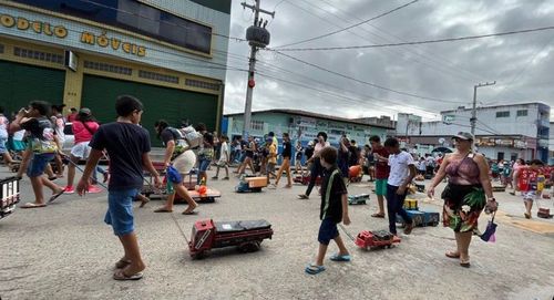 Tradição: Carreata Mirim reúne milhares de famílias pelas ruas de Itabaiana