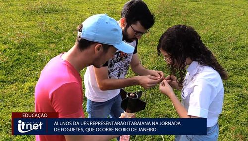 VÍDEO: alunos da UFS são medalhistas na Mostra Brasileira de Foguetes e representarão Itabaiana em competição no Rio de Janeiro