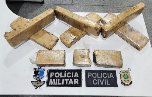 Homem é preso com cerca de 10kg de maconha em Itabaiana