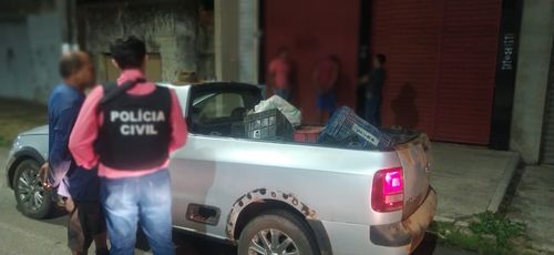 Polícia intercepta veículo e prende suspeitos de roubo de transformadores