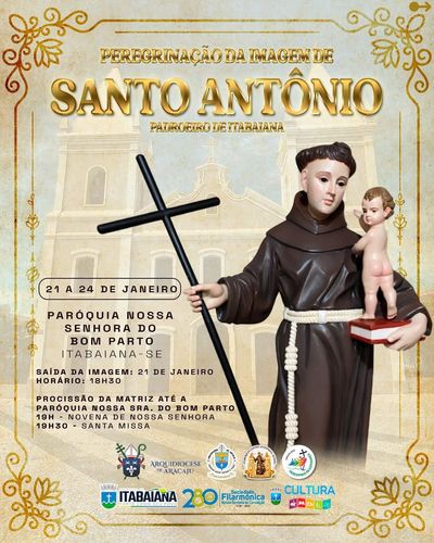 A peregrinação de Santo Antônio começa hoje: Fé e devoção na Paróquia Nossa Senhora do Bom Parto