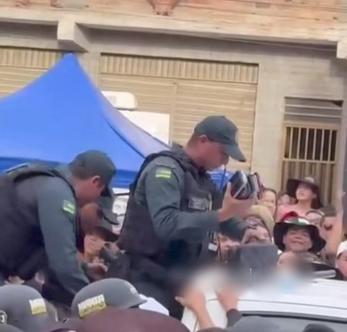 Mulher é presa em flagrante com nove celulares furtados durante Festival da Mandioca

