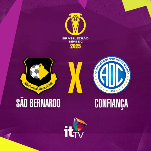 São Bernardo x Confiança ao vivo e online: onde assistir, horário e escalações