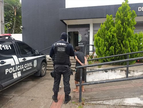 Homem é preso em flagrante após furtar merenda e som de escola municipal em Itabaiana