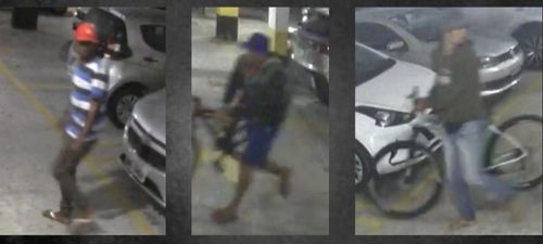Trio furta 15 bicicletas de condomínio na Farolândia; Polícia divulga imagens dos suspeitos