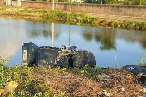 Tragédia na SE-050: saída de pista deixa um morto e quatro feridos em Aracaju