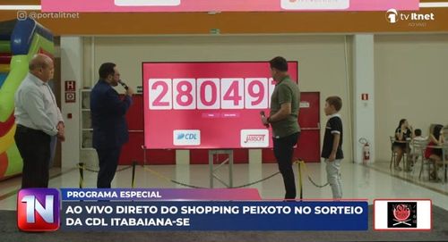 Natal CDL Itabaiana: confira o ganhador do carro 0 km e dos vales-compras de R$ 500