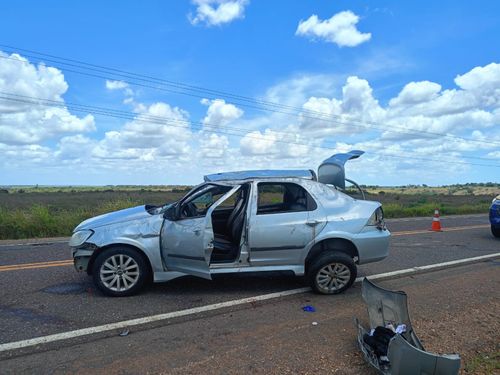 Uma pessoa morre após capotamento na rodovia SE-230, em Siriri