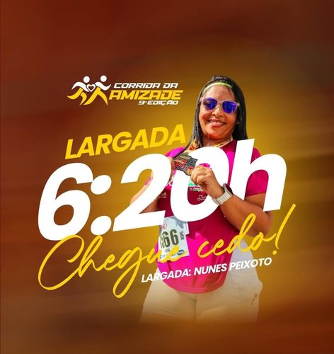 Prepare o tênis e a alegria: largada da Corrida da Amizade será às 6h20