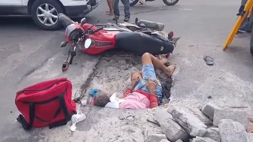 Acidente de trânsito mobiliza SAMU e bombeiros em Itabaiana